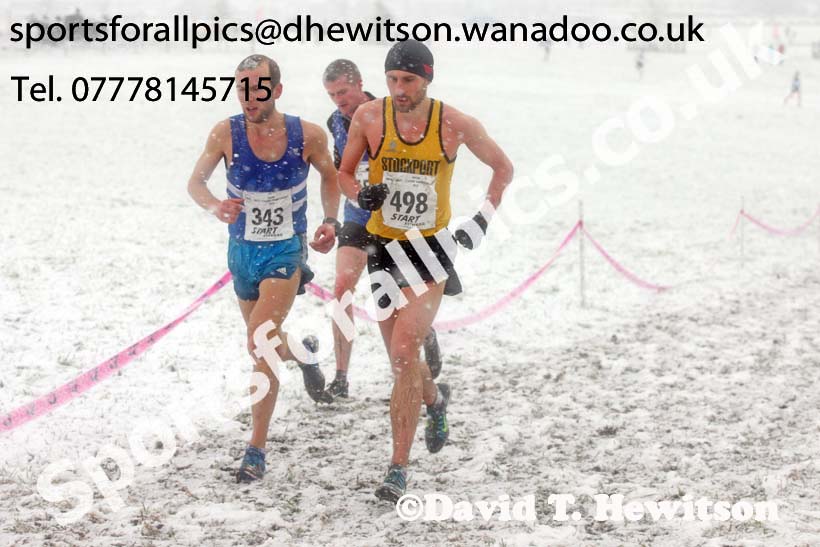 Senior mens North Eastern Cross Country, Sedgefield, County Durham. Photo: David T. Hewitson/Sports for All Pics